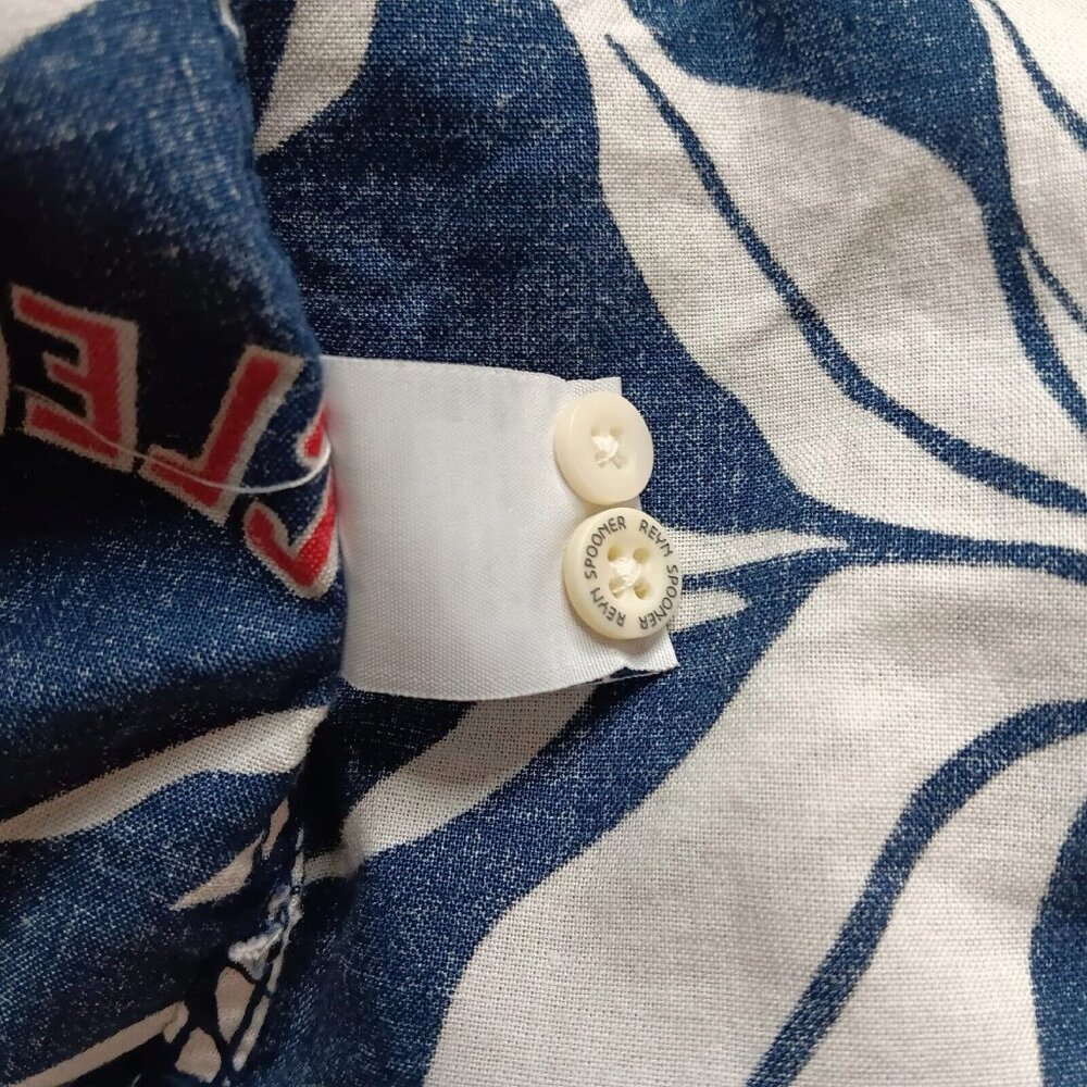 Aloha Reyn Spooner Cleveland Indians Guardians Shirt XXL Floral Tropical MLB - Picture 8 of 10